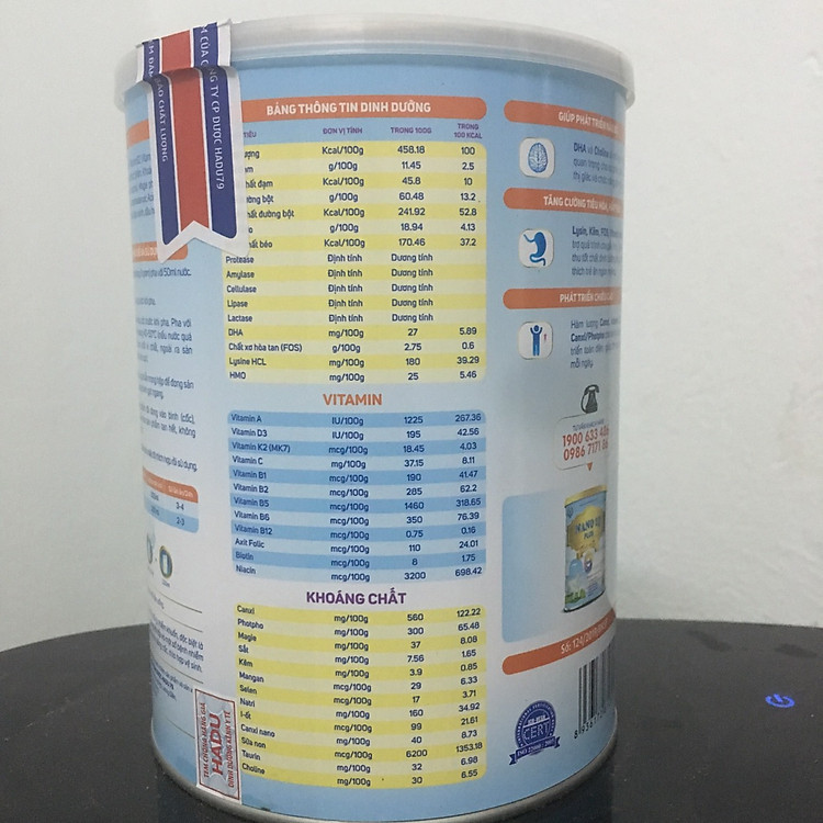 Sữa Dê NANO IQ PLUS 900g Tăng Cân Tiết kiệm - Hình ảnh 2