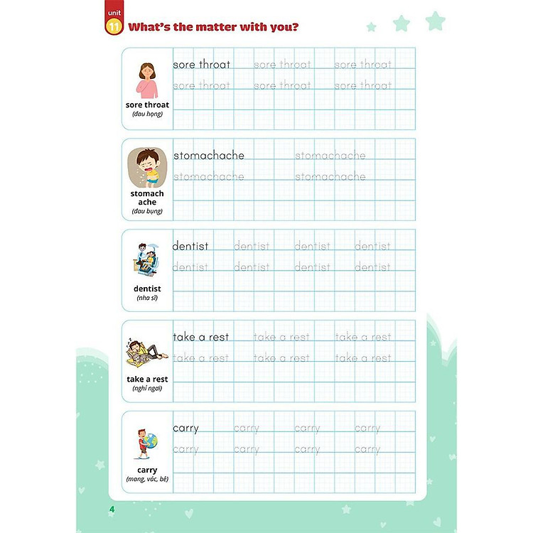 Luyện Viết Chữ Nhớ Từ Vựng Tiếng Anh Theo Chương Trình Sách Giáo Khoa Lớp 5 - Tập 2 - Ảnh 3