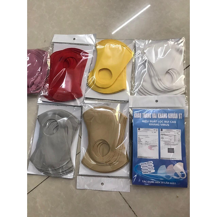 COMBO 5 KHẨU TRANG VẢI