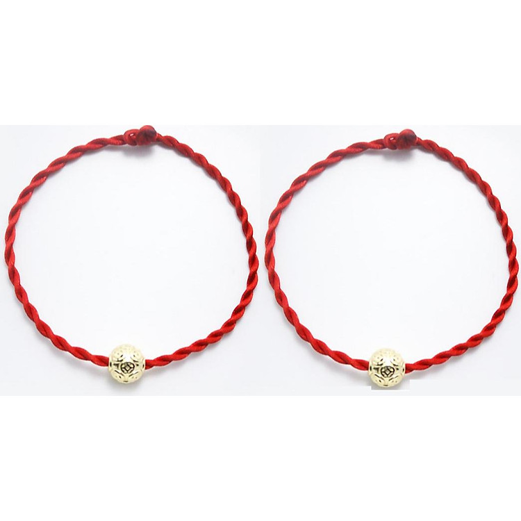 Set 2 Vòng tay chỉ đỏ cặp đôi tình yêu