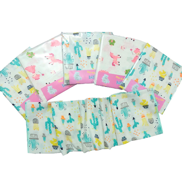 Combo 3 khăn tắm sơ sinh Baby Bear Chính hãng Giá tốt - Hình ảnh 3