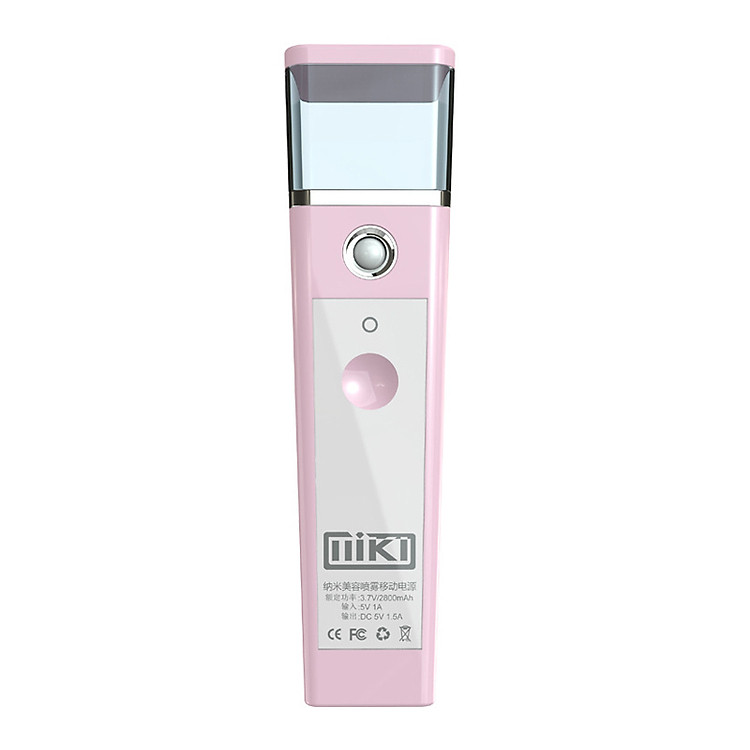Máy phun sương xông mặt mini cổng sạc USB lliKi
