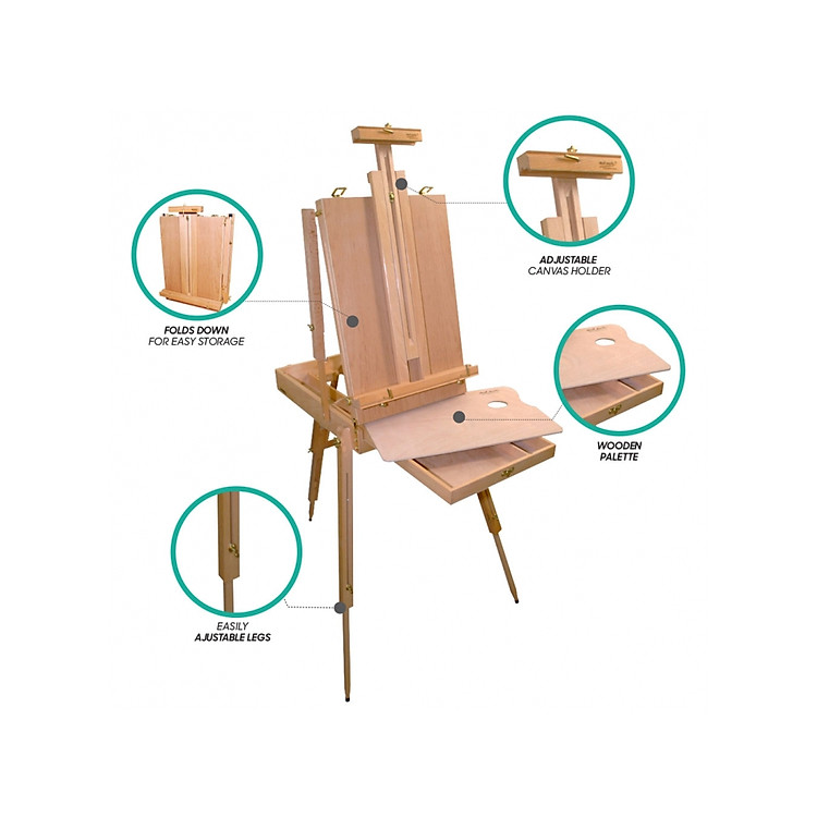 Giá Vẽ Mont Marte Gỗ Beech - Ảnh 5