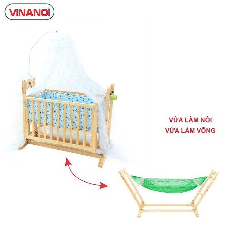 Nôi Em Bé Tự Động VINANOI VNN301 Chính hãng Giá rẻ - Hình ảnh 2