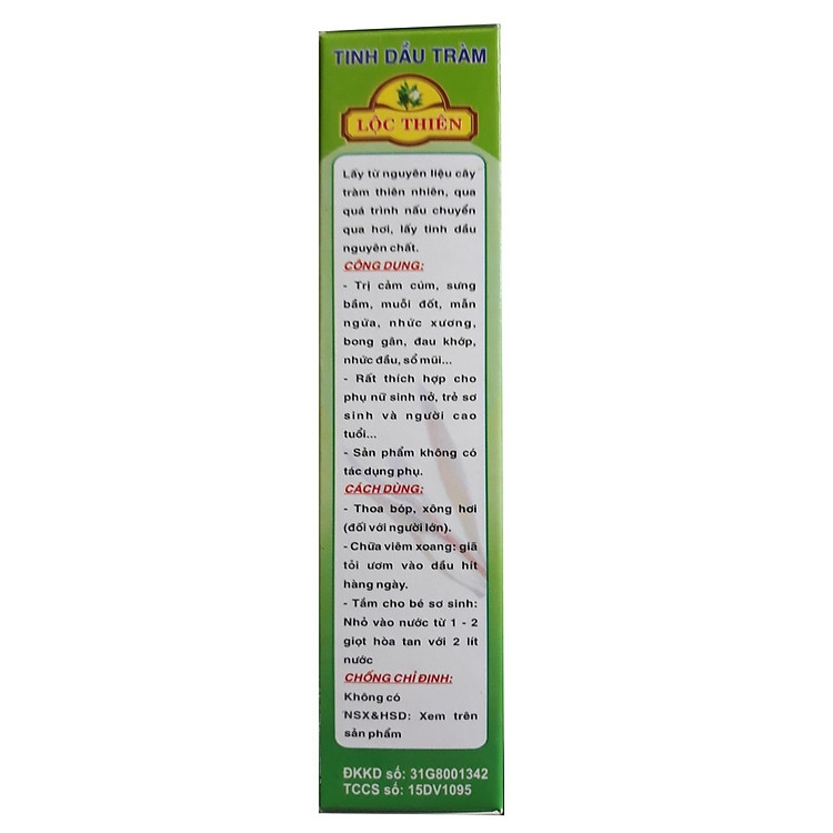 Mua Tinh Dầu Tràm Nguyên Chất Lộc Thiên 100ml Chính hãng Ưu đãi - Hình ảnh 4