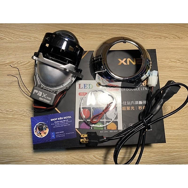 Bi Led Laser Fbx V10s Và Phụ Kiện 01 Bộ