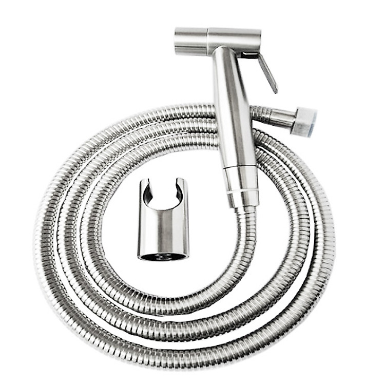Bộ vòi xịt vệ sinh Inox SUS 304 Eurolife EL-X04 (Trắng vàng)