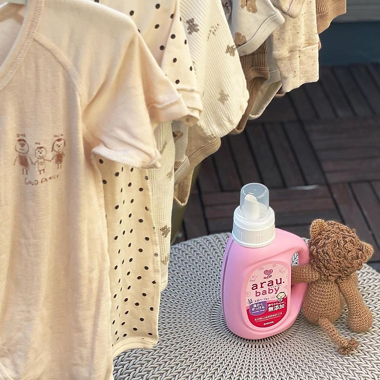 Nước giặt thảo mộc Arau Baby 800ml Chính hãng Ưu đãi - Hình ảnh 2