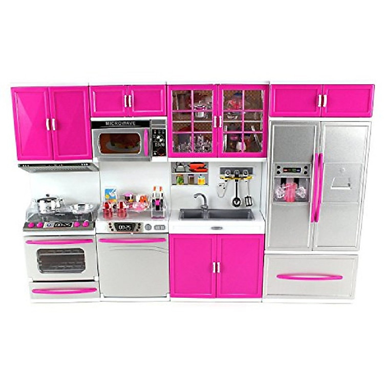 Bộ bếp lớn 4 ngăn cho búp bê