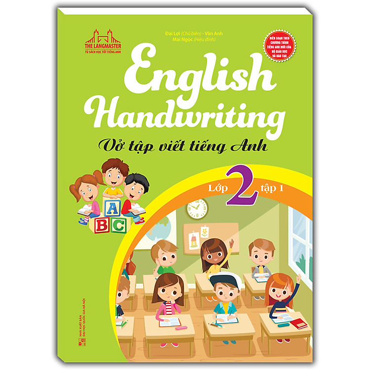 English Handwriting - Vở Tập Viết Tiếng Anh Lớp 2 (Tập 1) - Ảnh 2
