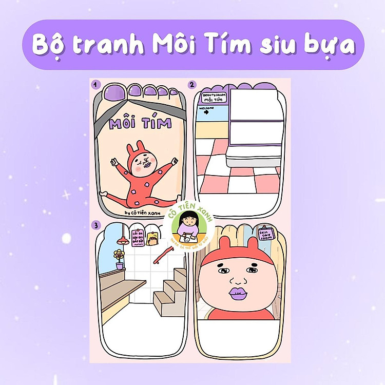 Bộ Tranh Tương Tác Cô Tiên Xanh Chính hãng Tiết kiệm - Hình ảnh 5