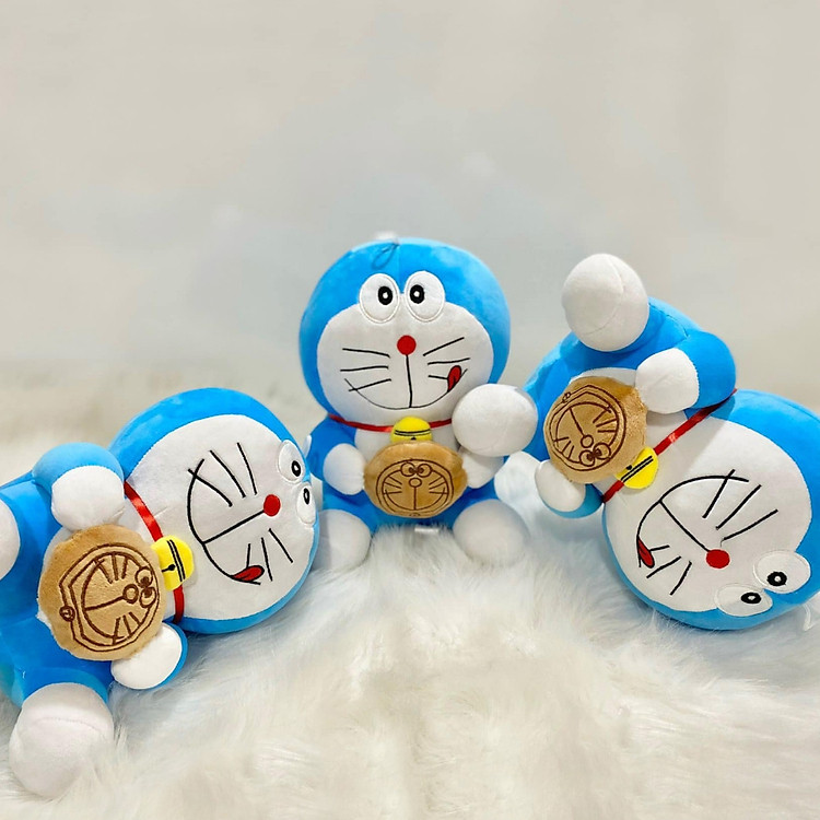 Mua Thú nhồi bông Doraemon ôm bánh rán Chính hãng Giá rẻ - Hình ảnh 3