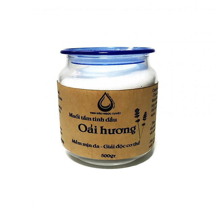 Muối tắm tinh dầu oải hương Ngọc Tuyết 500gr