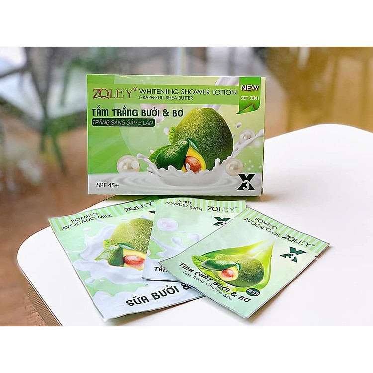 Tắm trắng Bưởi & Bơ ZOLEY