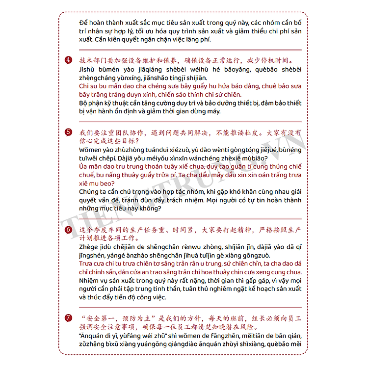 Tiếng Trung Giao Tiếp Cho Người Đi Làm Văn Phòng - Công Xưởng - Kinh Doanh (Tập 2) - Ảnh 6