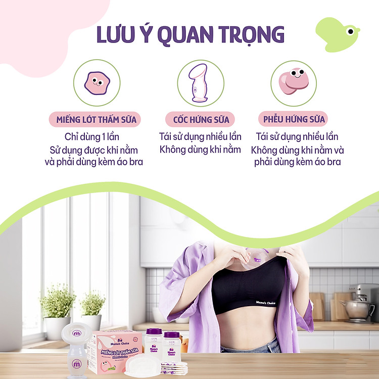 Mua Combo Cốc & Phễu Hứng Sữa Mama's Choice Giá tốt - Hình ảnh 5