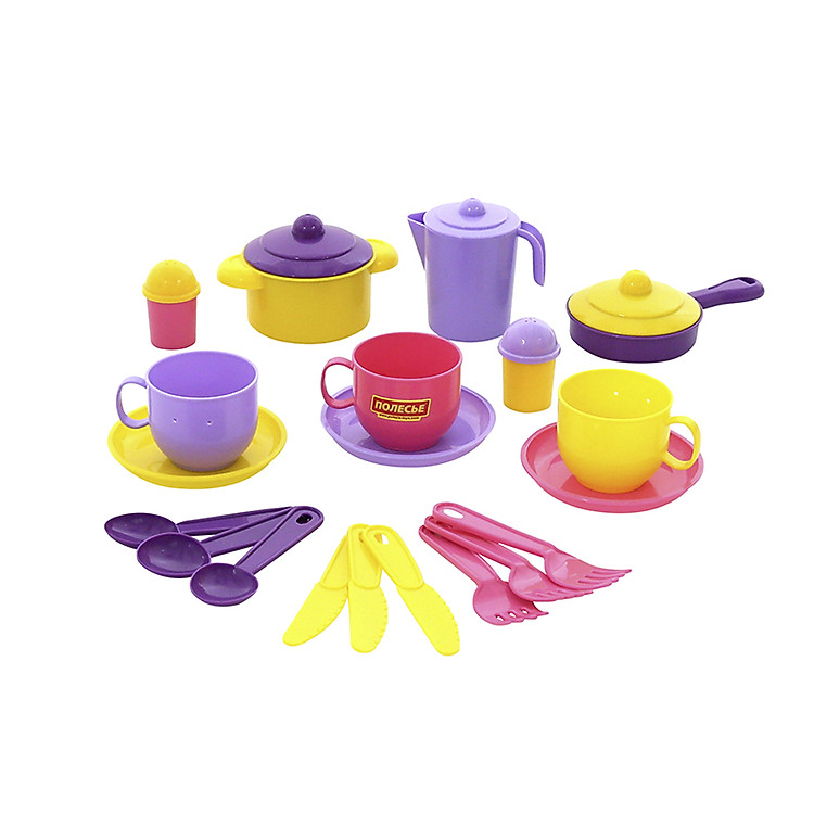 Bộ đồ chơi nấu ăn dành cho 3 người – Polesie Toys