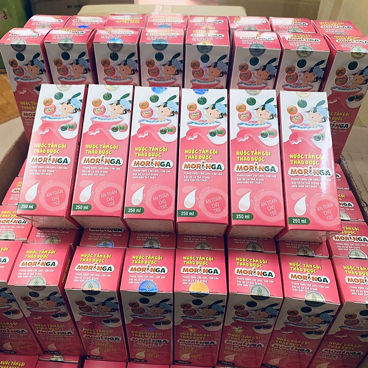 Nước tắm gội thảo dược MORINGA 250ml Chính hãng Ưu đãi - Hình ảnh 3