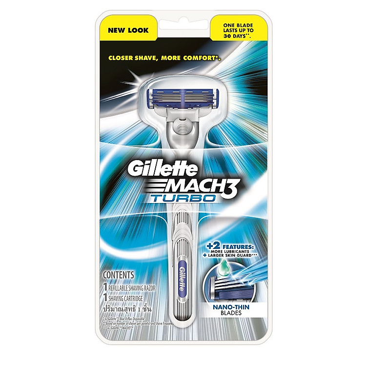 Dao Cạo Gillette Mach3 Turbo