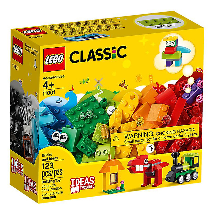 Đồ Chơi Lắp Ráp LEGO Classic Bộ Gạch Ý Tưởng 11001 Cho Bé Trên 4 Tuổi