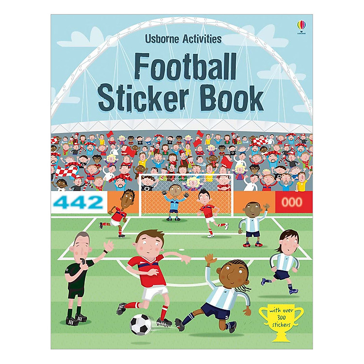 Sách Usborne Football Sticker Book