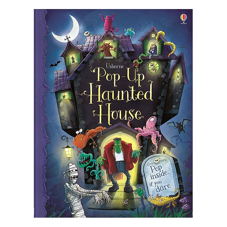 Sách tương tác tiếng Anh - Usborne Pop-up Haunted House