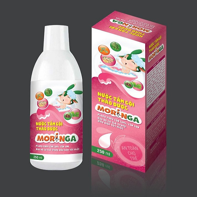 Chọn mua tại Shopee: Nước tắm gội thảo dược MORINGA 250ml mua giá tốt nhất tại Shop Mall