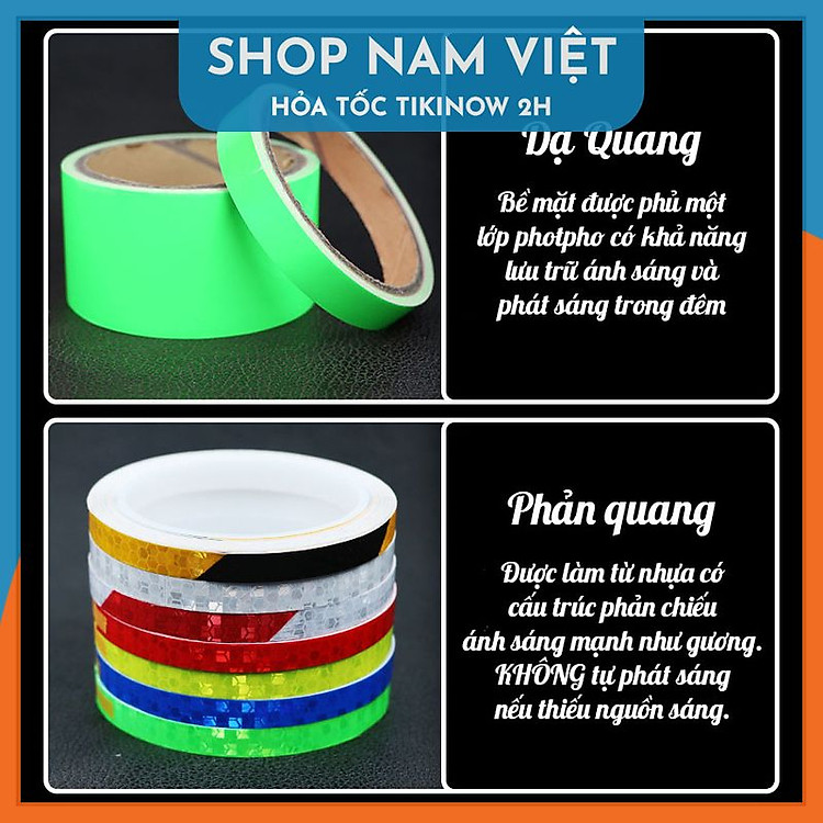 Băng Keo Phản Quang (1cm x 8m) - Ảnh 3
