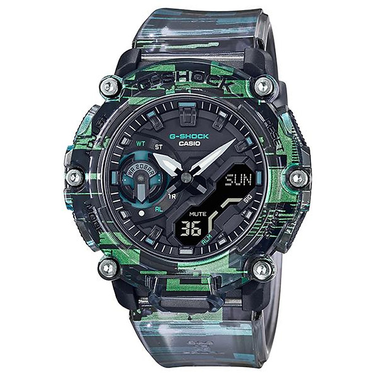 Đồng Hồ Nam Dây Nhựa G-Shock GA-2200NN-1A | GA-2200NN-1ADR