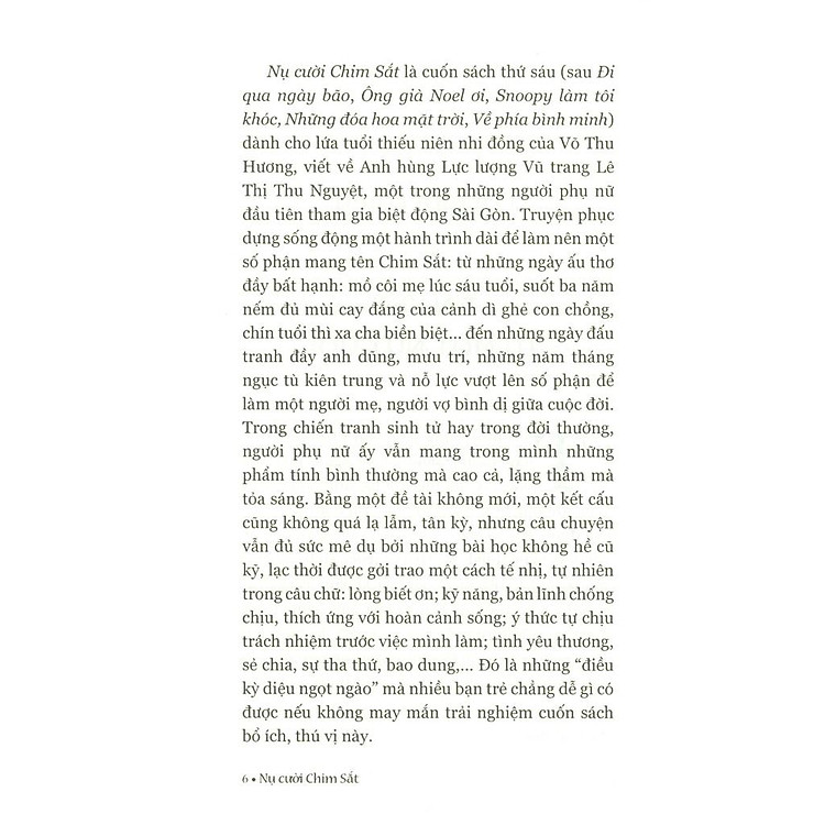 Nụ Cười Chim Sắt - Truyện Ký - Ảnh 5