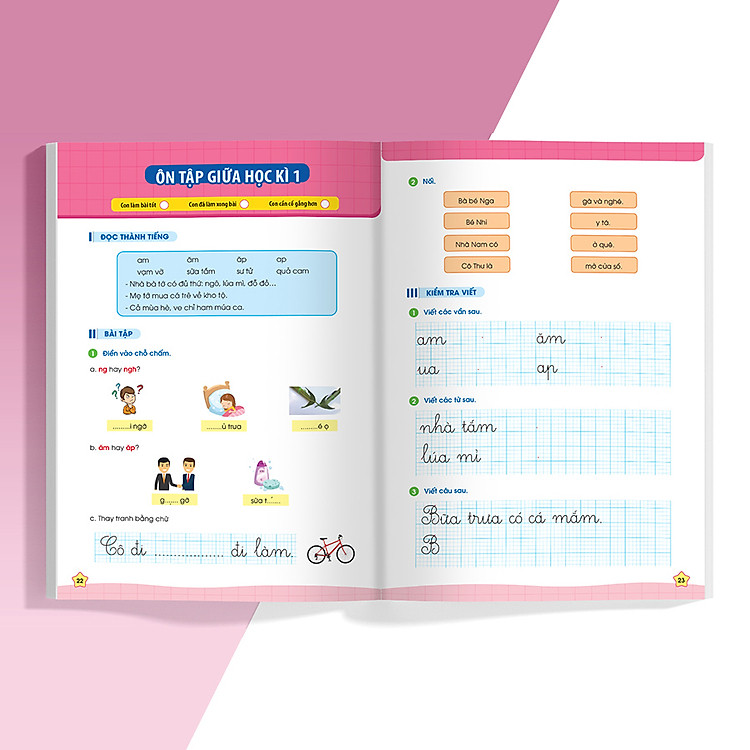 Phiếu Bài Tập Cuối Tuần Tiếng Việt 1 - Ảnh 5