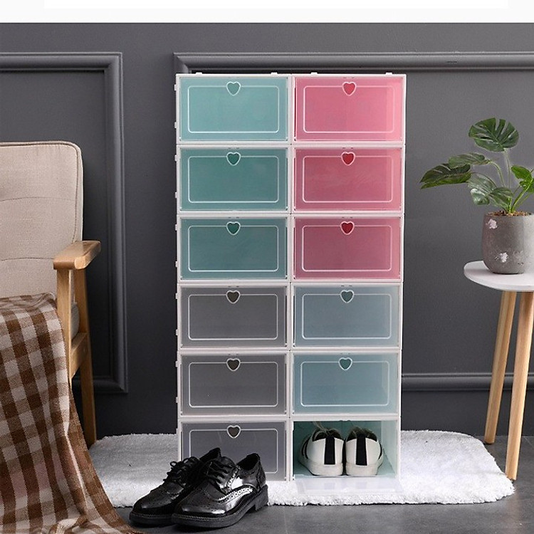 Hộp đựng giày nhựa cứng