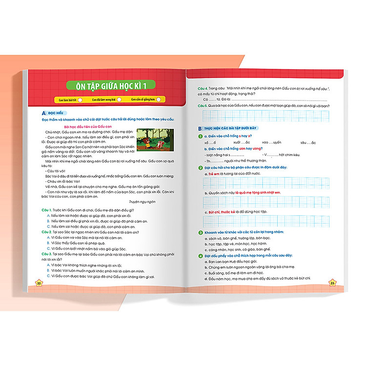 Phiếu Bài Tập Cuối Tuần Toán Và Tiếng Việt Lớp 2 - Ảnh 4