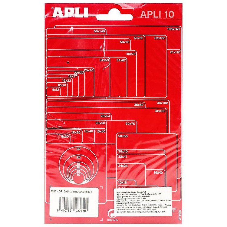 Nhãn Dán Xanh Lá (10 miếng) - Ảnh 5