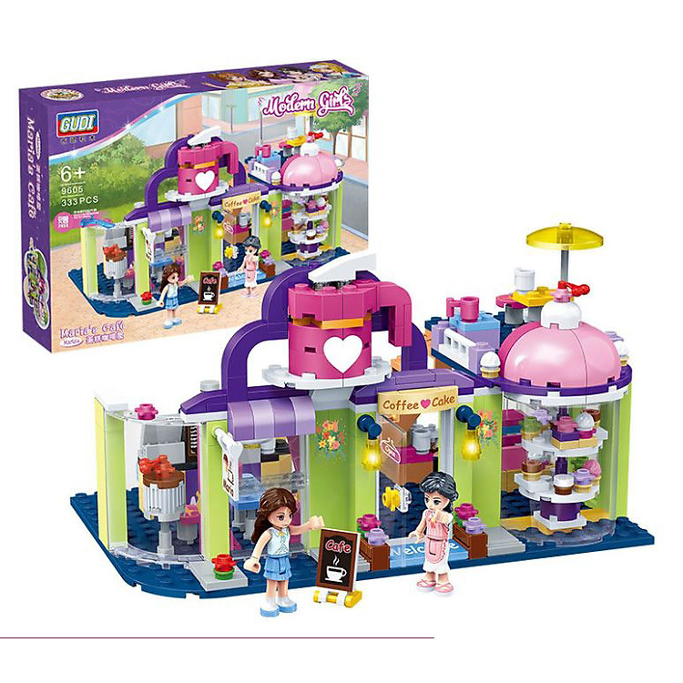 Đồ Chơi Lắp Ghép Tiệm Cafe HangZhou Chính hãng Ưu đãi - Hình ảnh 5