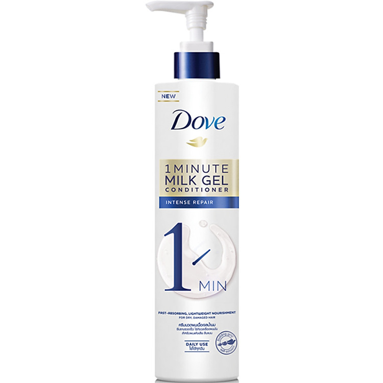 Kem Xả Dove Phục Hồi Hư Tổn 1 Phút Dạng Gel Sữa Dưỡng (150ml)