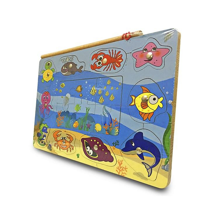 Đồ chơi gỗ Câu thú biển Winwintoys Chính hãng Tiết kiệm - Hình ảnh 3