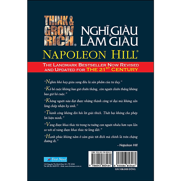 Nghĩ Giàu & Làm Giàu (Tái Bản) - Ảnh 3