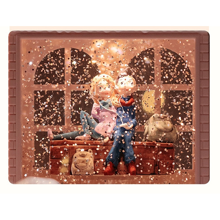 Hộp Nhạc Cầu Tuyết Sweet Home - Ảnh 3