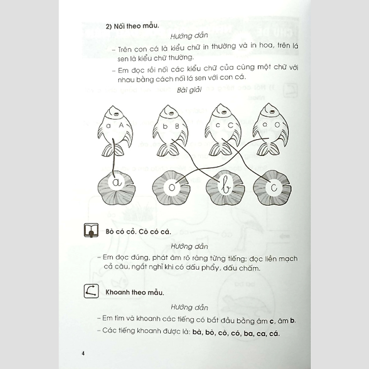 Giải Vở Bài Tập Tiếng Việt Lớp 1 - Tập 1 (Chân Trời Sáng Tạo) - Ảnh 4