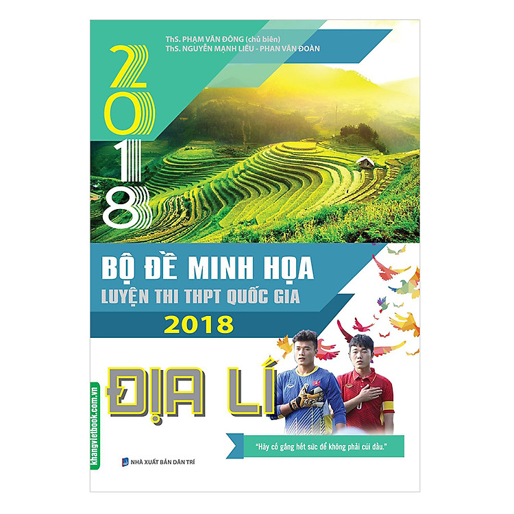 Sách Bộ Đề Minh Họa Luyện Thi THPT QG 2018 Địa Lí