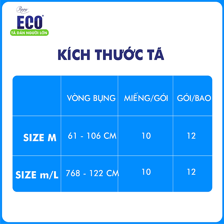 Combo 2 gói Tã Dán Peppy Eco Chính hãng Tiết kiệm - Hình ảnh 2
