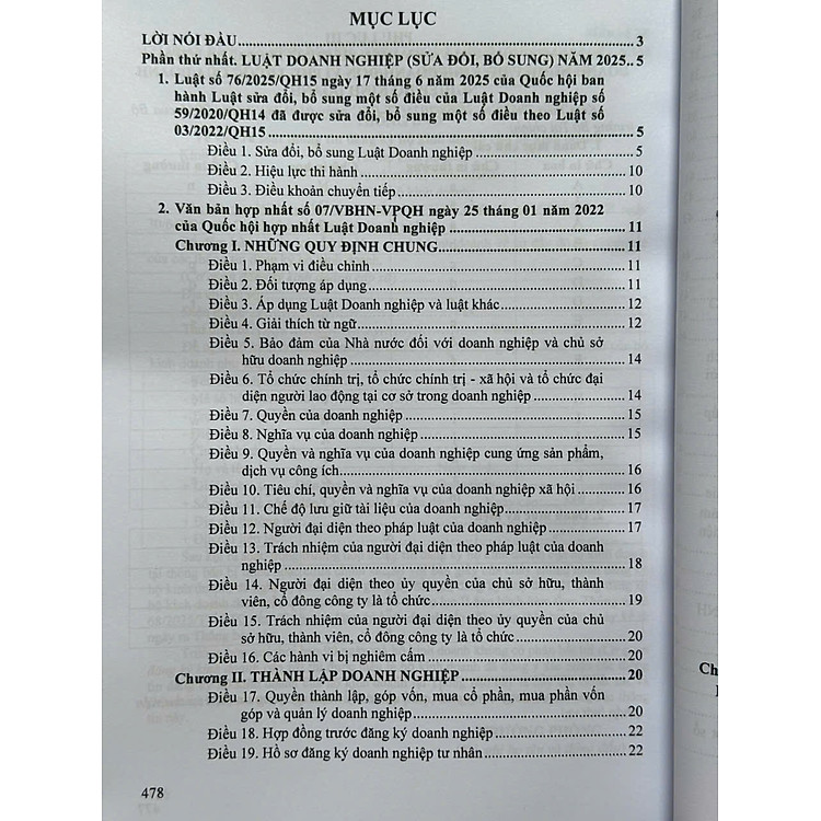 Luật Doanh Nghiệp sửa đổi, bổ sung 2025 – Hệ Thống Các Văn Bản Quy Định, Hướng Dẫn Chi Tiết Thi Hành (V2614T) - Ảnh 4