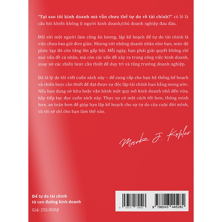 Để Tự Do Tài Chính Từ Con Đường Kinh Doanh - Ảnh 2