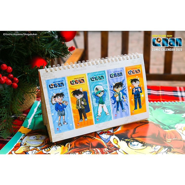 Lịch treo tường + Lịch bàn Conan Năm 2025 - Ảnh 2