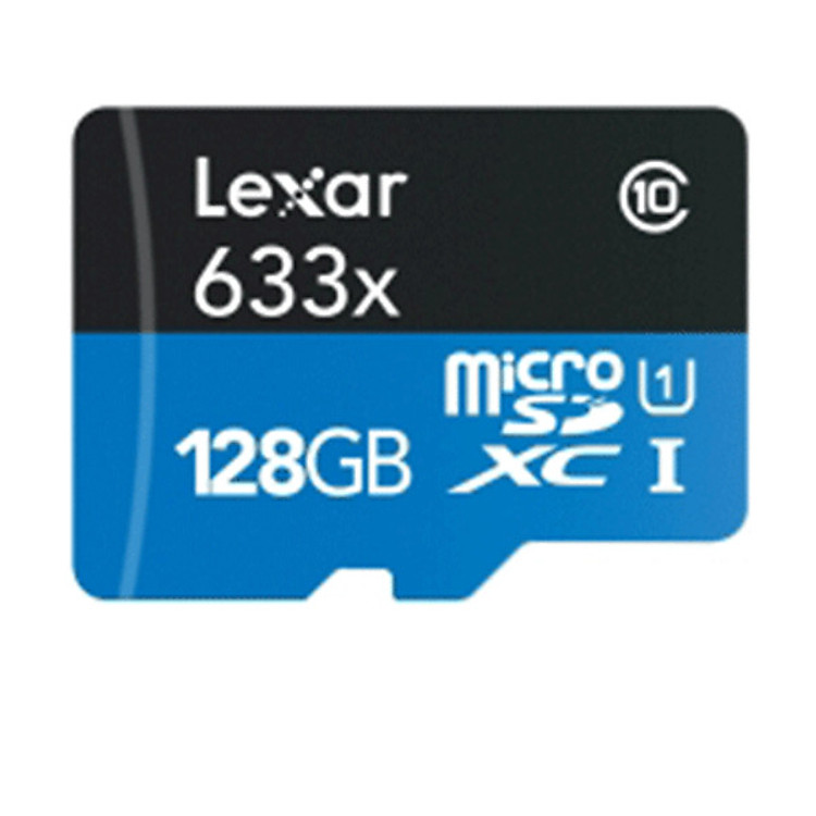 Thẻ nhớ MicroSDXC Lexar 128GB 633x 95MB/s kèm Adapter - Hàng Chính Hãng