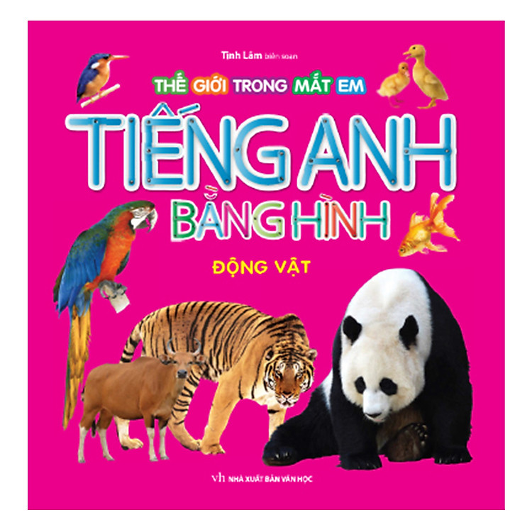 Sách Bộ Tiếng Anh Bằng Hình - Động Vật (Tái Bản)