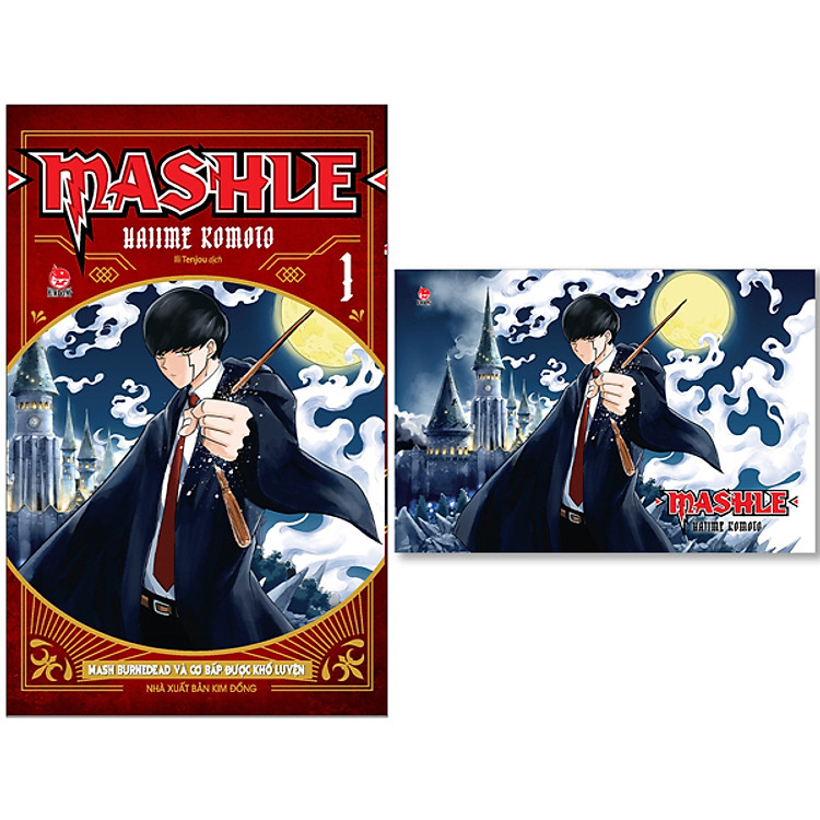 Mashle Tập 1: Mash Burnedead Và Cơ Bắp Được Khổ Luyện - Tặng Kèm Postcard (Số Lượng Có Hạn)