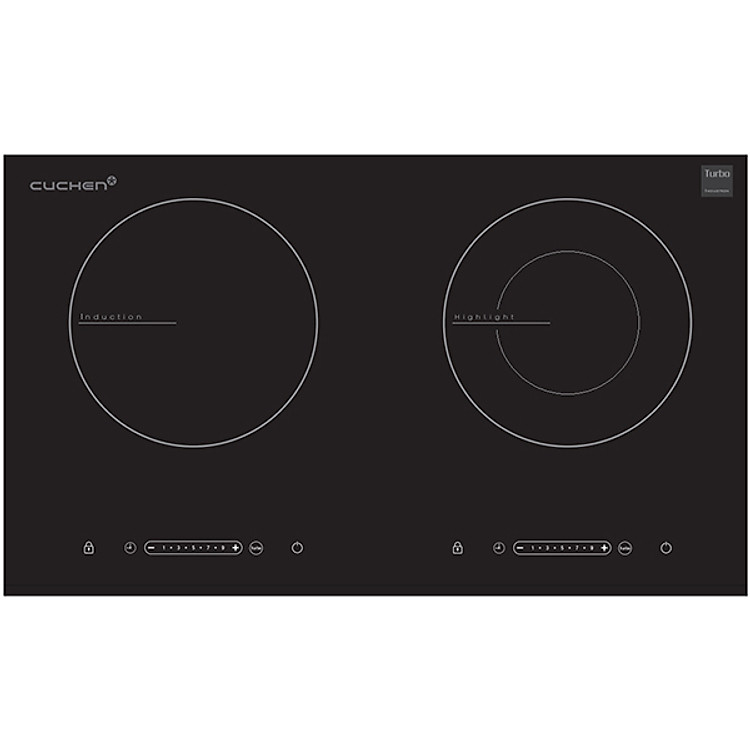 Bếp Âm Đôi Từ - Hồng Ngoại Cuchen CIR-E2110VN (71.5cm) - Hàng Chính Hãng