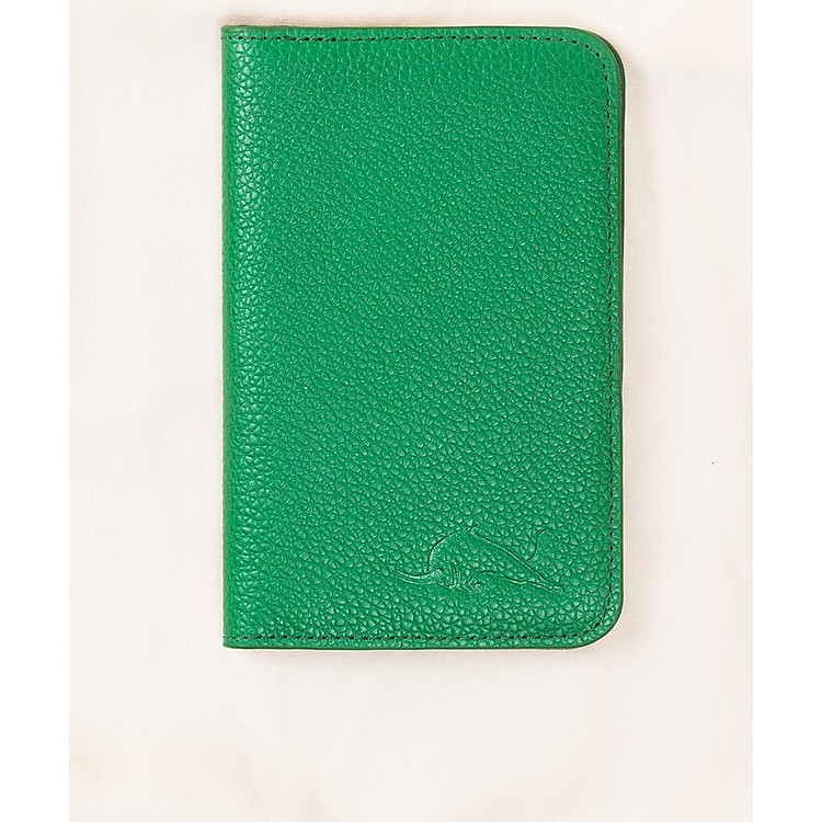 Ví Đựng Hộ Chiếu Da Bò Thật, Ví Passport Du Lịch Sang Trọng Chính Hãng - Màu xanh lá - Làng Da Việt